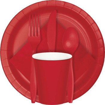 Tovaglioli per bevande rossi - Decorazione festiva - Bellefete.ch - Svizzera 2