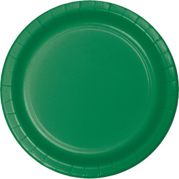 Piatti di cartone Verde Scuro - Decorazione di festa - Bellefete.ch - Svizzera