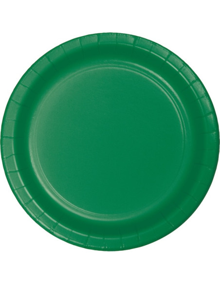 Piatti di cartone Verde Scuro - Decorazione di festa - Bellefete.ch - Svizzera