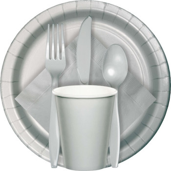 Gobelets Gris en carton - Bellefete.ch - Suisse - Vaisselle jetable gris 2