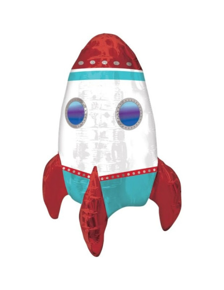 Raketenballon - Bellefete.ch - Schweiz - Geburtstagsdekoration Raum