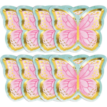 Assiettes en forme de Papillon – vaisselle anniversaire | BelleFete.ch 2