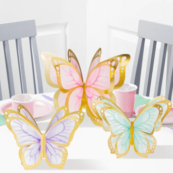 Centrotavola a forma di farfalla 3D | Decorazione per feste | BelleFete.ch 2