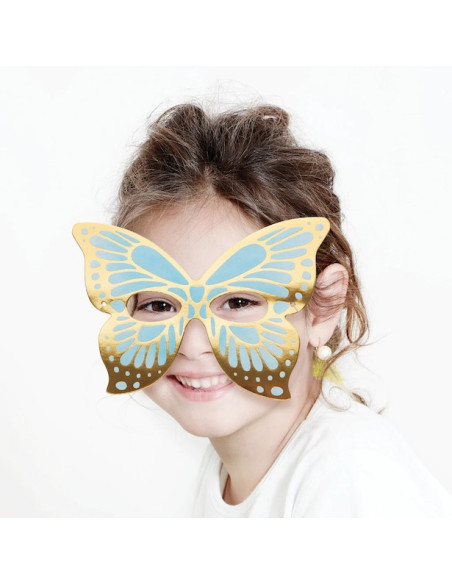 Maschere per feste a forma di farfalla | Accessori per feste per bambini | BelleFete.ch