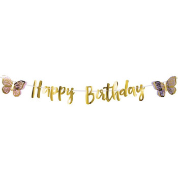 Ghirlanda di compleanno "Farfalle"