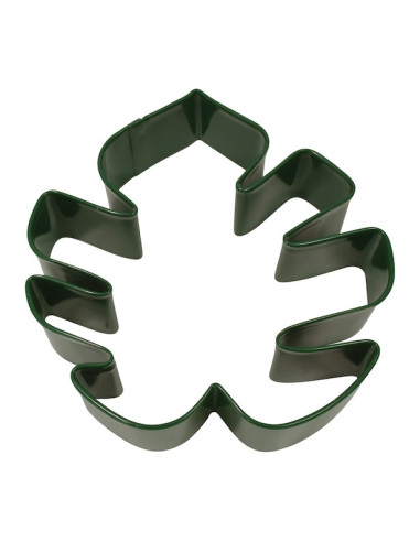 Tagliabiscotti a forma di foglia tropicale - Decorazione di torte