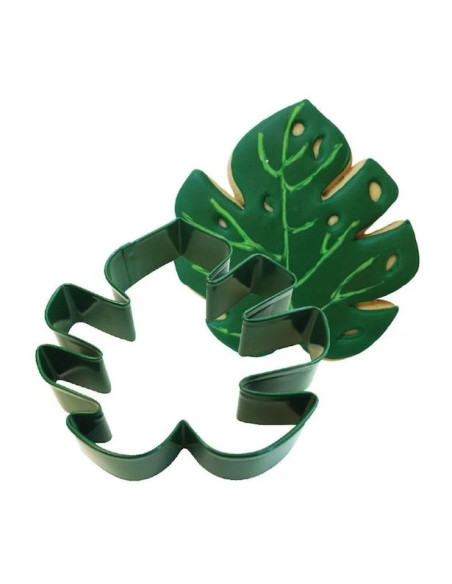 Emporte-pièce "Feuille tropicale" - Déco pour gâteaux - Bellefete.ch