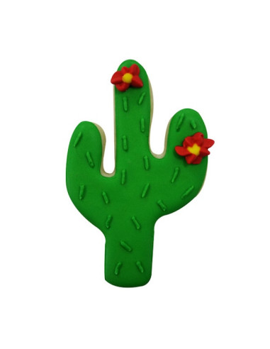 Mini tagliabiscotti a forma di cactus - Stampo per biscotti