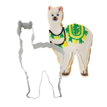 Lama-Ausstecher - Keksform