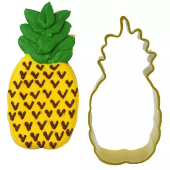 Tagliabiscotti "Ananas" - Decorazione per torte - Bellefete.ch