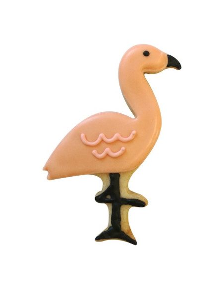 Tagliabiscotti a forma di fenicottero - Stampo per biscotti