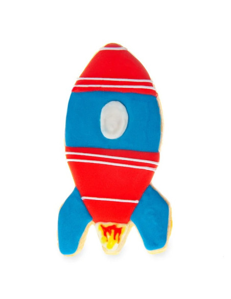 Tagliabiscotti a forma di razzo - Stampo per biscotti