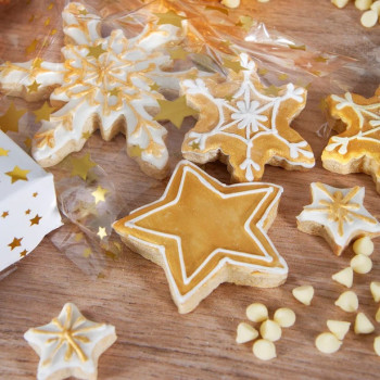 Tagliabiscotti "Fiocco di Neve" - Decorazione per torte - Svizzera 2