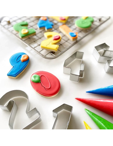 Emporte-pièce en forme de Numéro "0" - Moule à biscuits