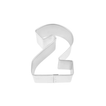 Ausstecher in Zahlenform "2" - Ausstecher aus Plätzchen und Zuckerpaste - Bellefete.ch - Shop Schweiz