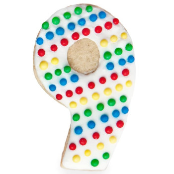 Tagliabiscotti numero 9 - Stampo per biscotti 2