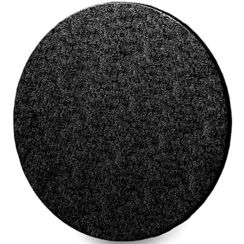 Rundes Kuchentablett Schwarz - 25 cm - Kuchendekoration - Bellefete.ch