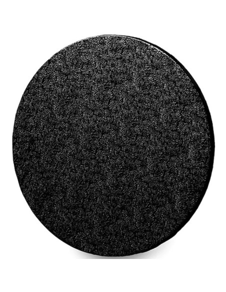 Rundes Kuchentablett Schwarz - 25 cm - Kuchendekoration - Bellefete.ch