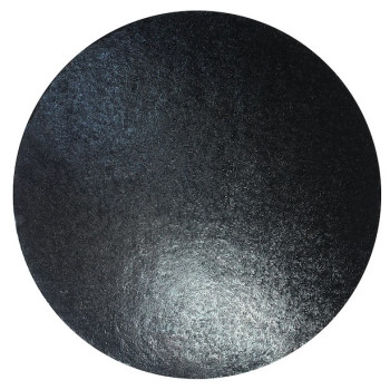 Rundes Kuchentablett Schwarz - 25 cm - Kuchendekoration - Bellefete.ch 2