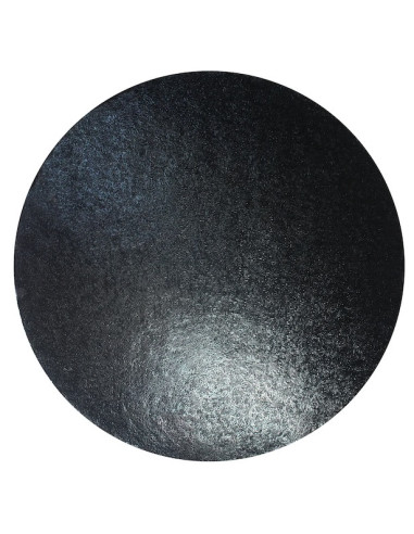Vassoio rotondo per torta nero - 25 cm - Decorazione per torte