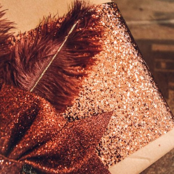 Runner da tavola Cioccolato con glitter - Decorazione da tavola - Articoli per feste - Bellefete.ch 2