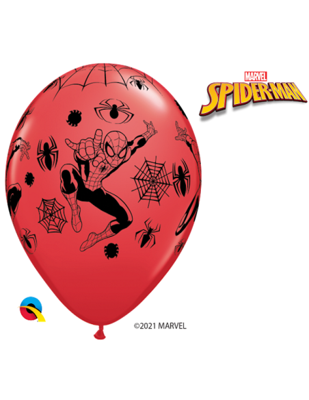 Ballons d'anniversaire Marvel Spiderman - Thème Super-Héros Ballons d'anniversaire Marvel Spiderman - Thème Super-Héros