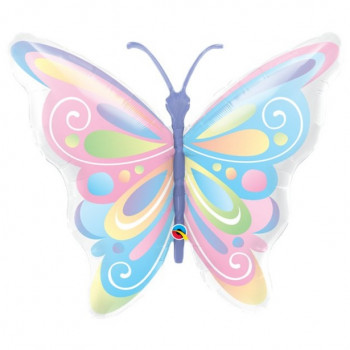 Papillons 3D pastel pour deco de fête - Anniversaire papillon