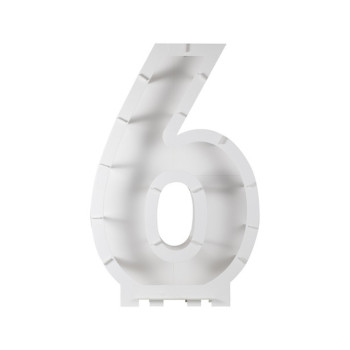 Supporto per palloncini numero "6" - Struttura porta palloncini compleanno - Bellefete.ch 2