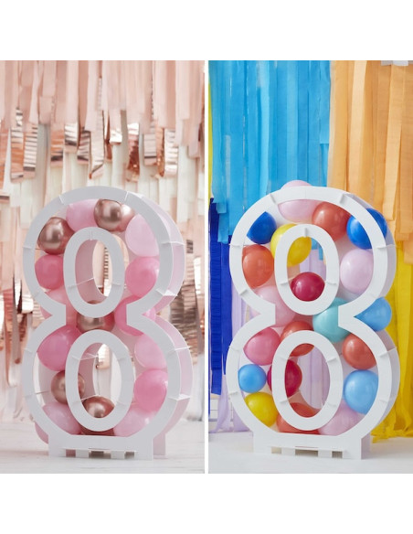 Ballonhalter Nummer "8" - Geburtstagsballonhalter Struktur - Bellefete.ch Ballonhalter Nummer "8" - Geburtstagsballonhalter Struktur - Bellefete.ch