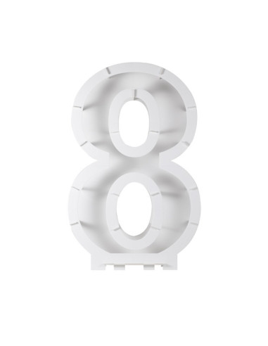 Supporto per palloncini numero 8 - Supporto per palloncini di compleanno