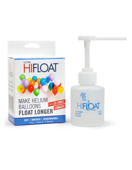 Liquide HI FLOAT 150 ml pour ballons hélium, prolonge la durée de flottaison