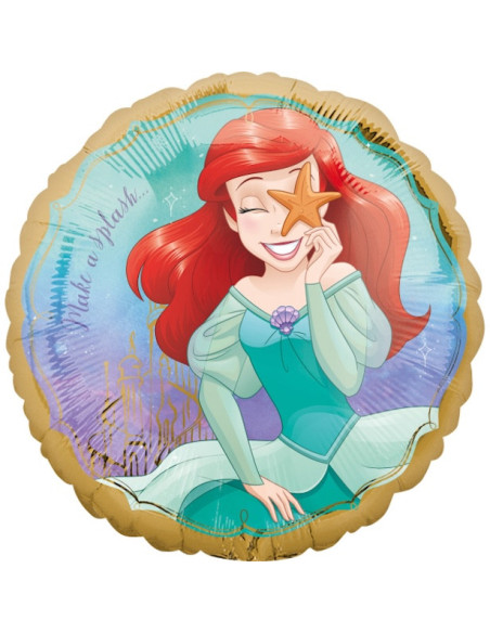 Pallone da festa Principessa Ariel – Decorazione compleanno Disney - Bellefete.ch