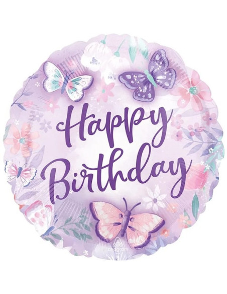 Ballon d’anniversaire Papillons – décoration fête enfant | BelleFete.ch