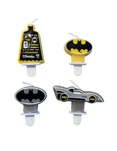 Bougies d'anniversaire Batman