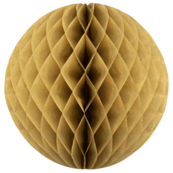 Décoration boule en papier Doré - 20cm - Déco de fête - Bellefete.ch 2