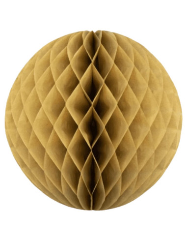 Palla di carta dorata - 20 cm - Decorazione per feste