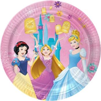 Assiettes de fête Princesses - Déco d'anniversaire - Bellefete.ch