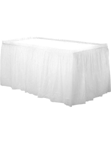 Jupe de table Blanche - Déco de table