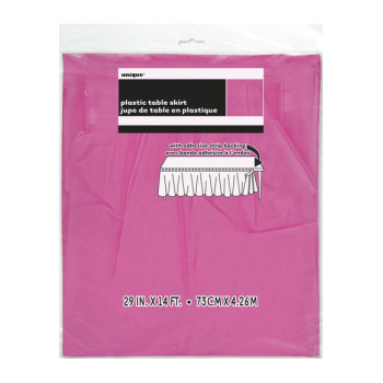 Gonna da tavolo in plastica Rosa Vif - Decorazione da tavola - Svizzera 2