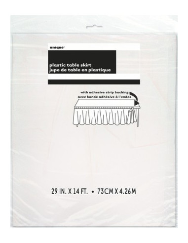 Jupe de table Blanche - Déco de table