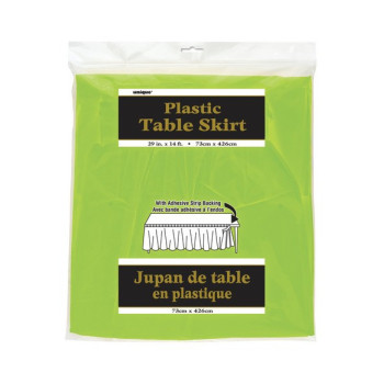 Tischrock aus Kunststoff Lime Green - Tischdekoration - Bellefete.ch 2
