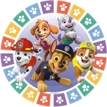 Piatti di compleanno Paw Patrol - Bellefete.ch - Svizzera - Decorazioni per la tavola Paw Patrol