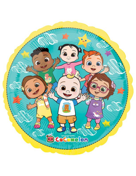 Cocomelon-Ballonstrauß | Bunte Kinderparty | BelleFete.ch