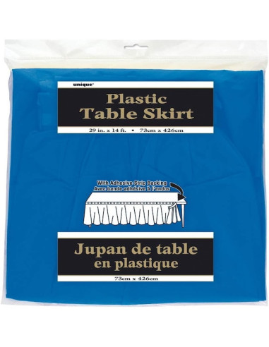 Jupe de table Bleu Royal - Déco de table