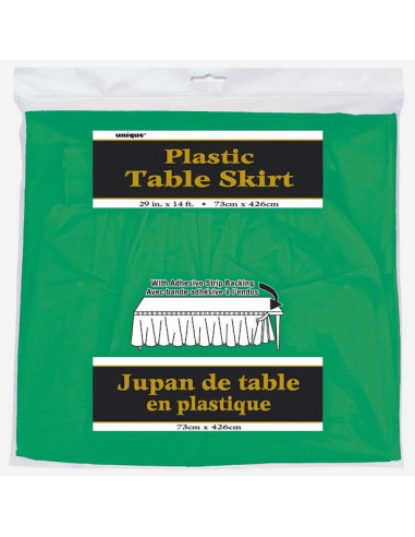 Gonna da tavolo verde scuro - Decorazione da tavolo