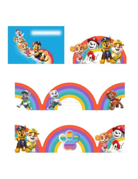 Paw Patrol Geburtstagseinladungskarten - Partyeinladungen