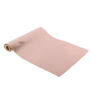 Chemin de table effet cuir Rose Gold - Déco de table - Suisse