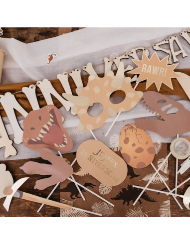 Accessoires photo Dinosaure - Déco et Animation Anniversaire