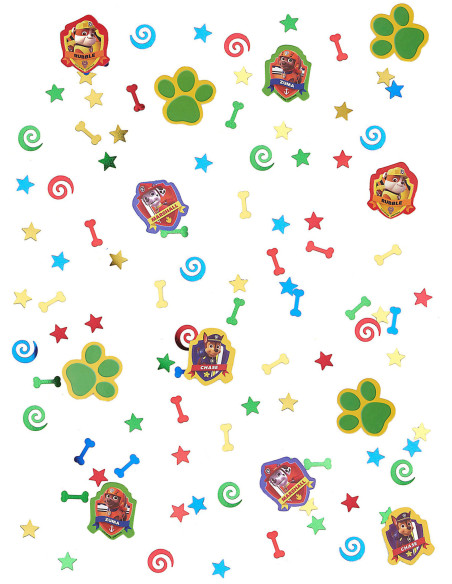 Paw Patrol - Coriandoli di compleanno - Decorazioni da tavolo a tema Paw Patrol - Coriandoli di compleanno - Decorazioni da tavolo a tema