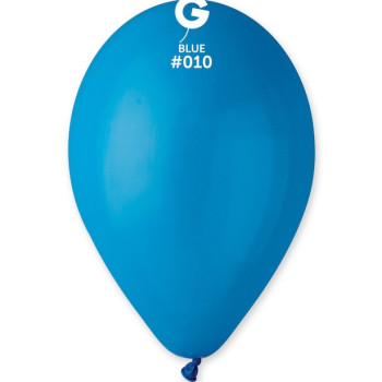 10 Ballons en Latex Bleu Royal 33cm - Déco Fête | BelleFête.ch